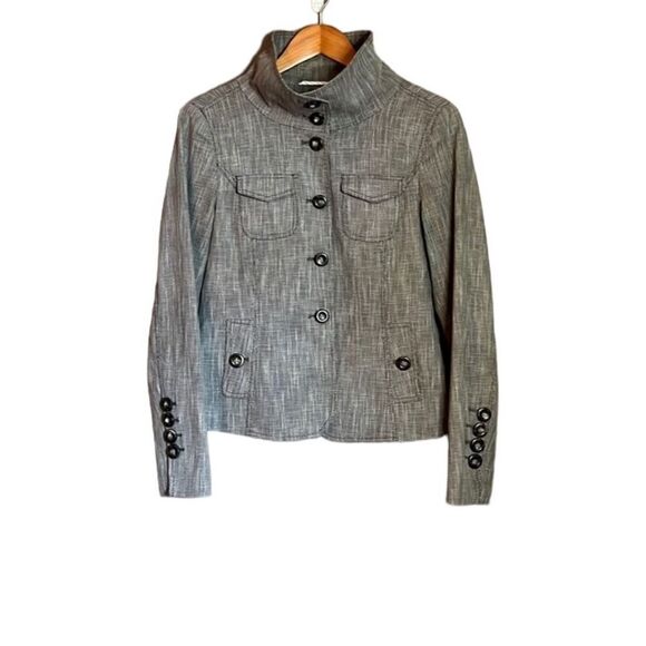 Olsen Europe linen blend brown blazer. Size 4 - Picture 3 of 11